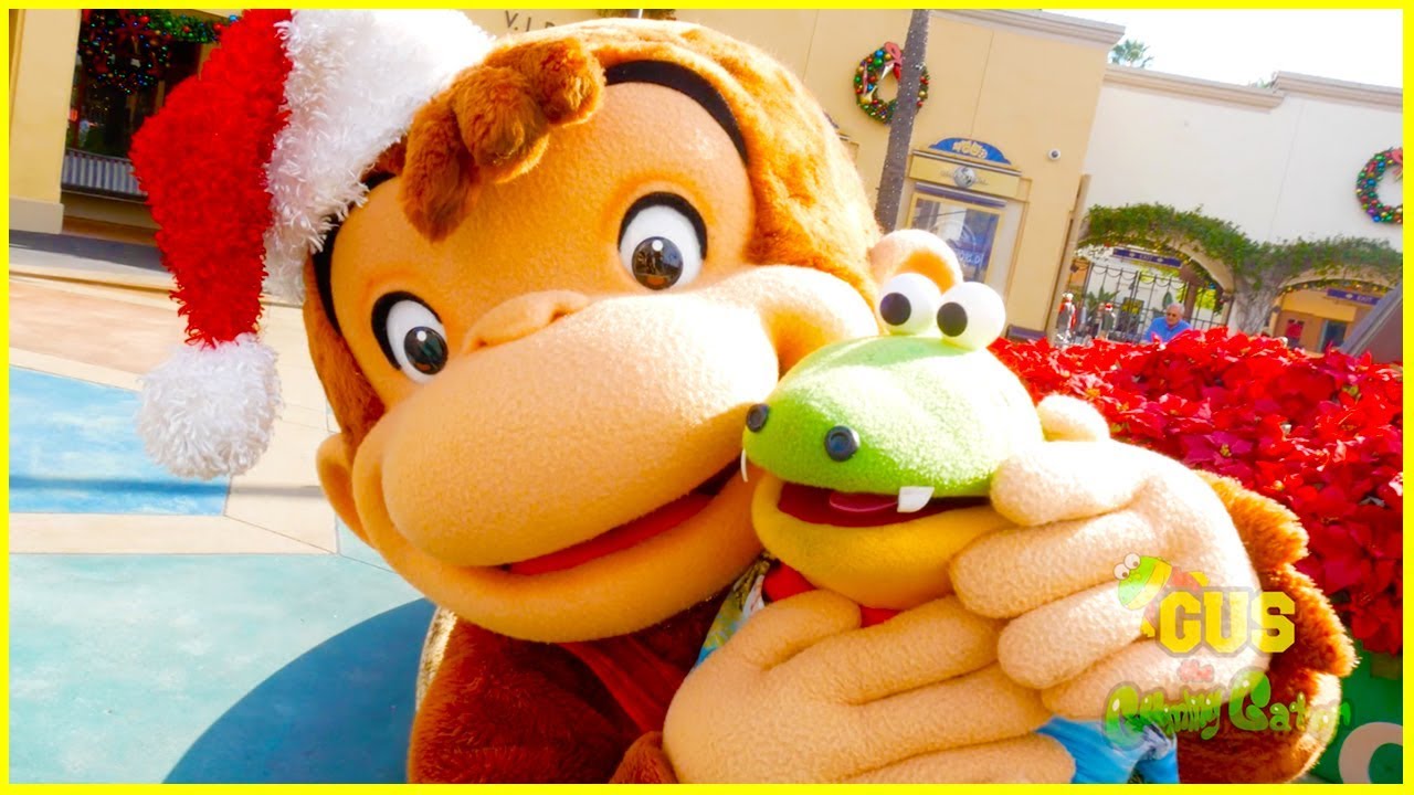 Gus the Gummy Gator Visits Universal Studios and Hollywood in California for the first time!