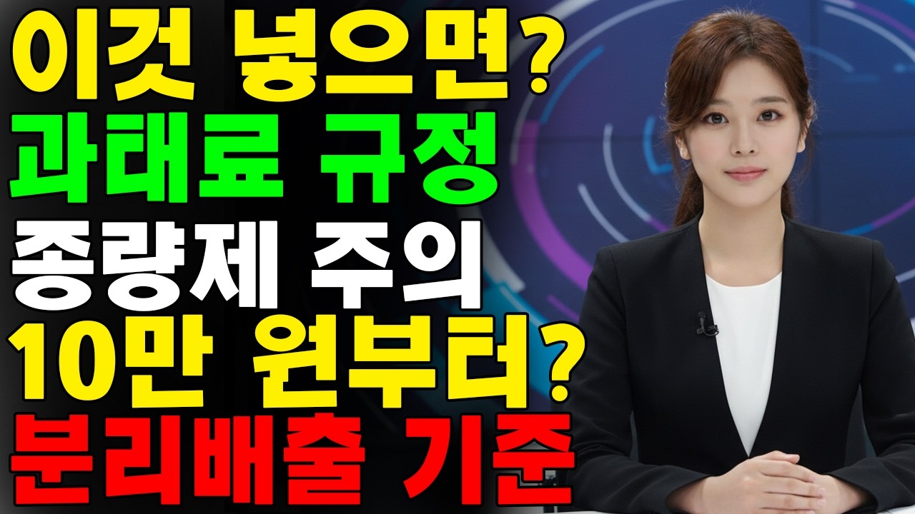 2026년 3월부터 달라졌다… 종량제봉투에 ‘이것’ 넣으면 과태료 10만 원부터? 오늘 바로 빼세요!  | 시니어 지혜 | 오디오북 | 노년 이야기 | 숨겨진 사실