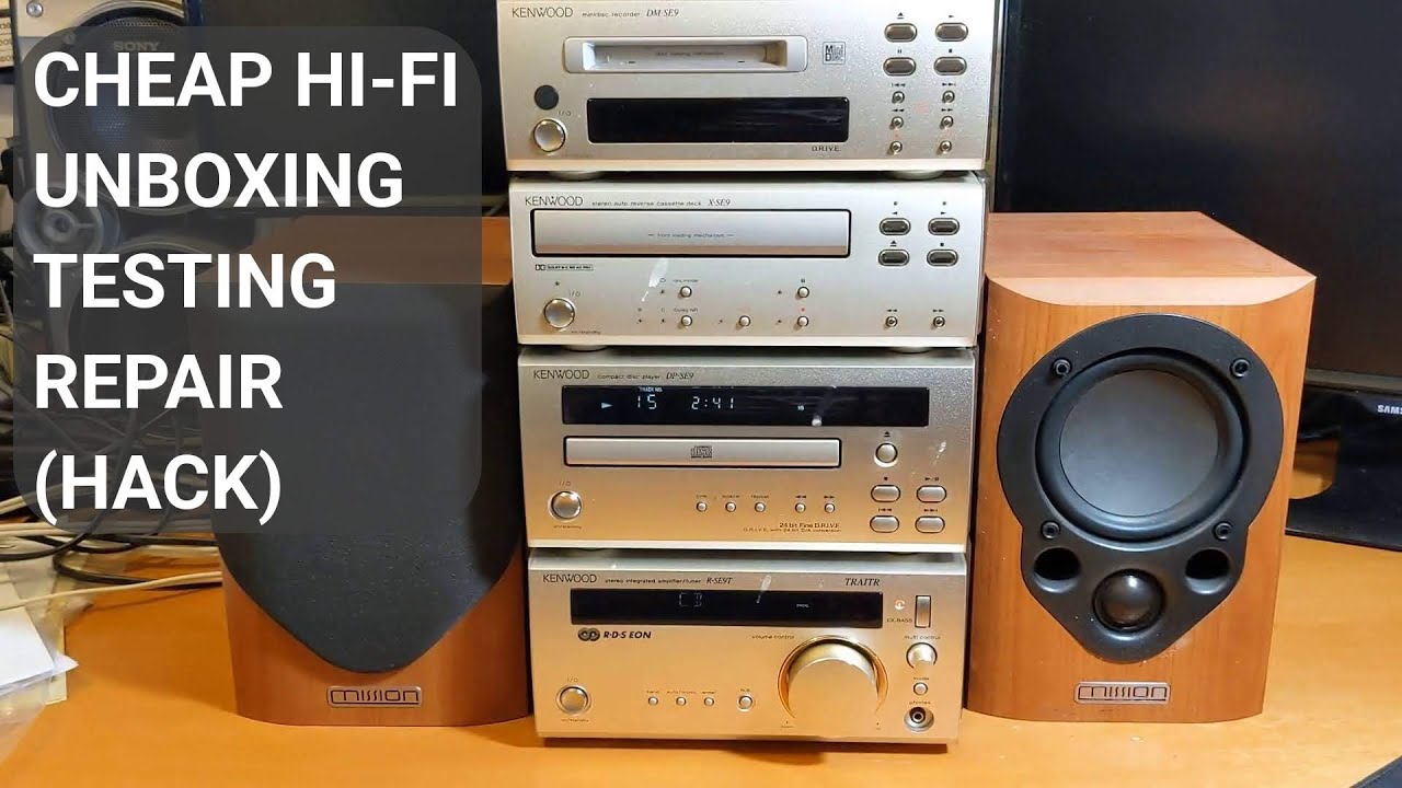 Hi-Fi система Kenwood SE9. Тестирование, ремонт MD-проигрывателей, обходные пути для кассетных ма...