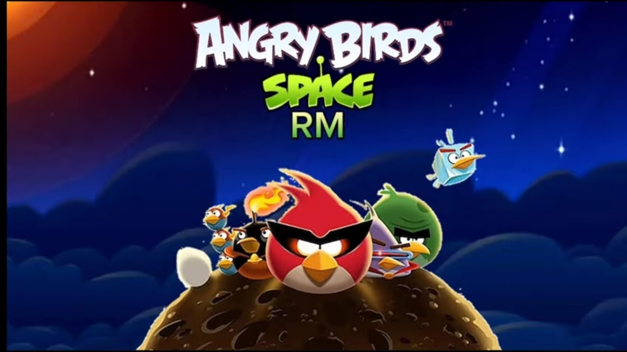 Angry Birds Space R.M Mod v1.7 Test gameplay ( Before Release )