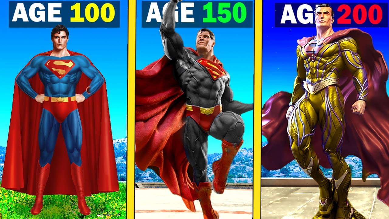 Surviving 200 YEARS As SUPERMAN in GTA 5 (part-2)