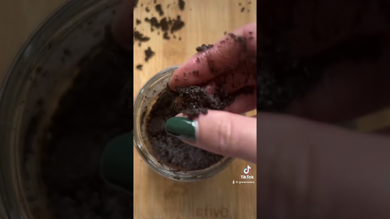 Recycler son marc de caf&eacute; en gommage maison 🌱