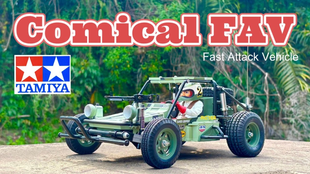 How to Comical a Tamiya 1/10 RC Fast Attack Vehicle