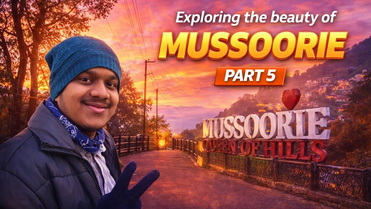 Lost in the Beauty of Mussoorie😍 | Reached Musoorie | Part 5 #mussoorie #hillstation 