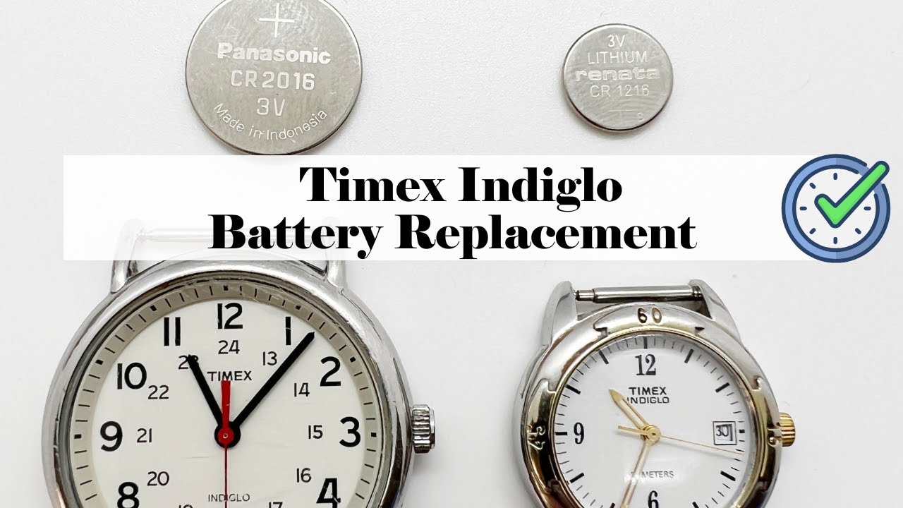 Замена батареи в часах Timex Indiglo | Как заменить батарею в часах Timex Indiglo