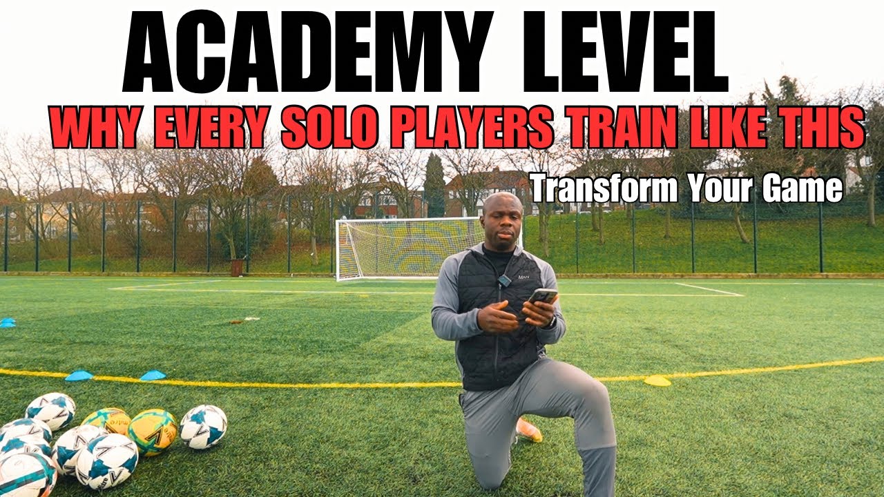 The NEW Effective Way to Train Solo for 90 minutes as a footballer in 2025 (By ACADEMY PLAYER)