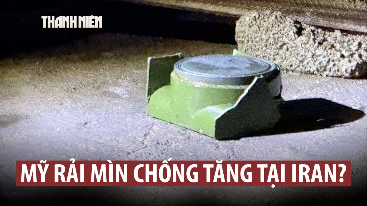 Mỹ rải xuống Iran loại m&igrave;n 35 năm rồi mới sử dụng