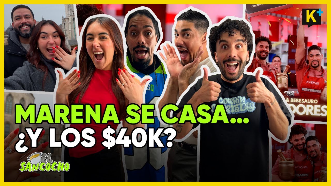 MARENA SE CASA 😱 Y FRANCO Y BEBESAURO DICEN QUÉ HARÁN CON LOS $40K DE SÚPER CHEF