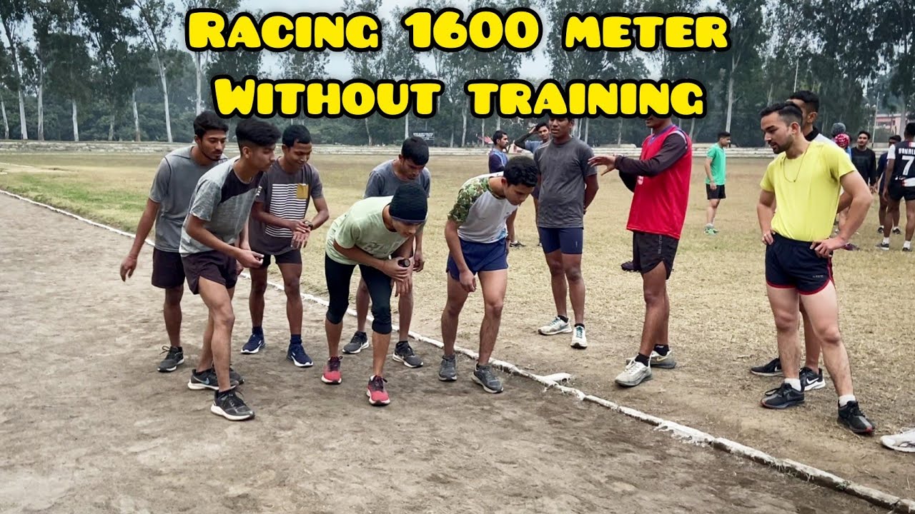 I ran 1600 meter without Training ll *SHOCKING RESULTS*