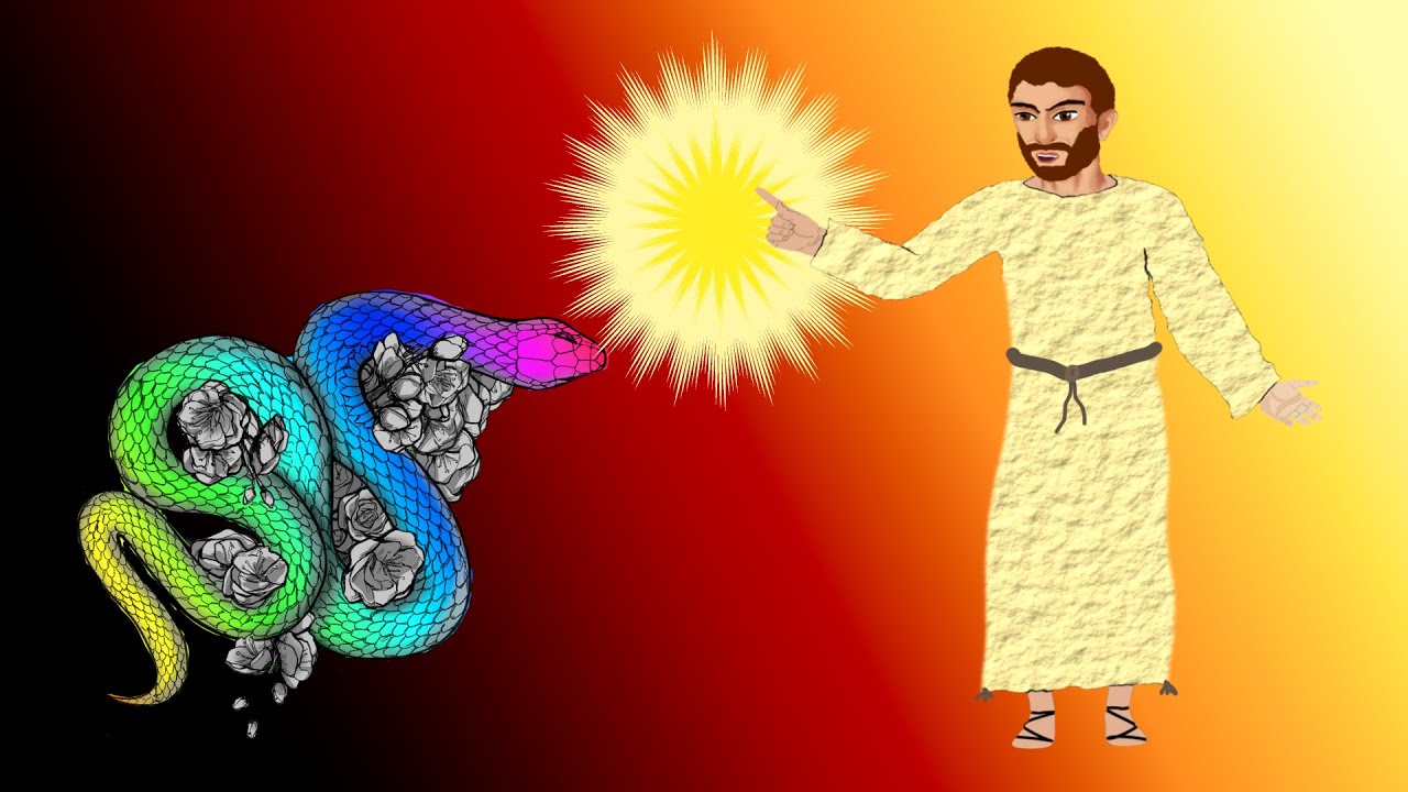 🐍L’esprit de Python chassé par Jésus-Christ / Python's slave