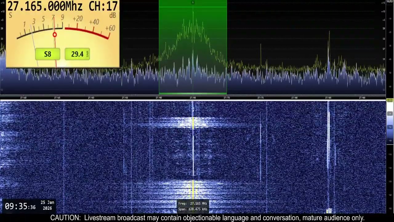 Live CB Radio Channel 17 - 01/25/2026