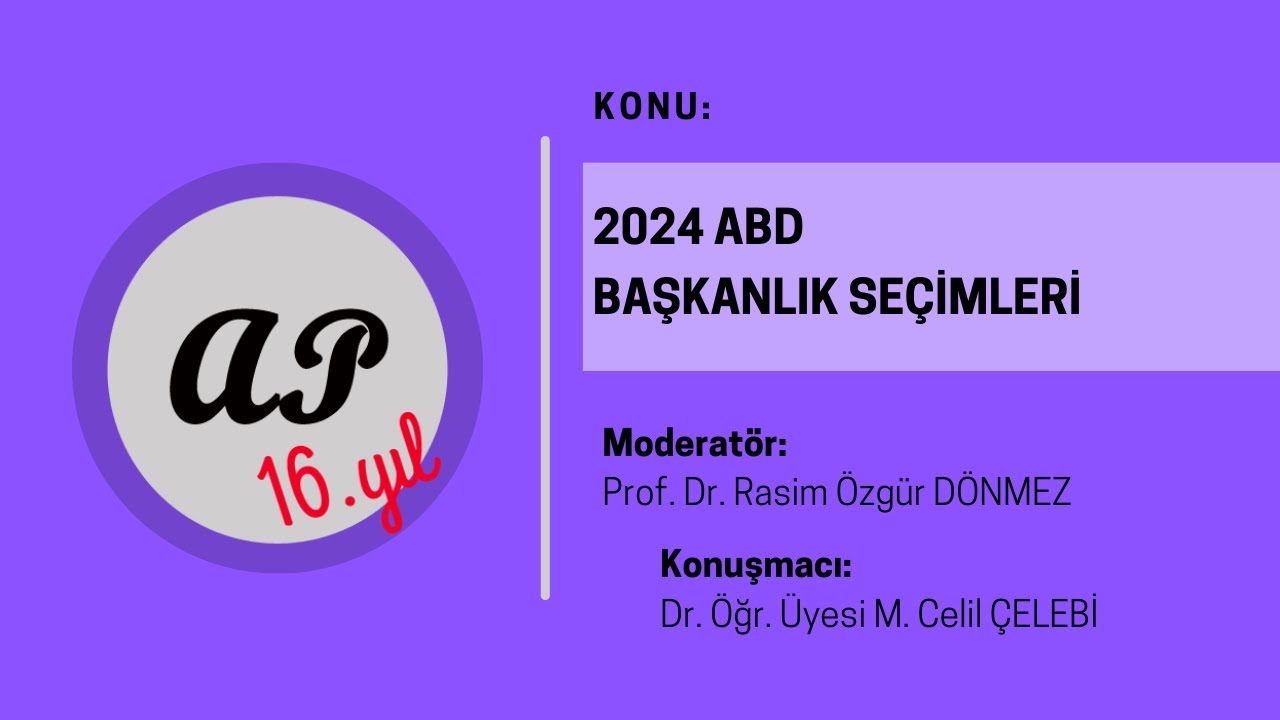 AP Sohbetleri: 2024 ABD Başkanlık Seçimleri