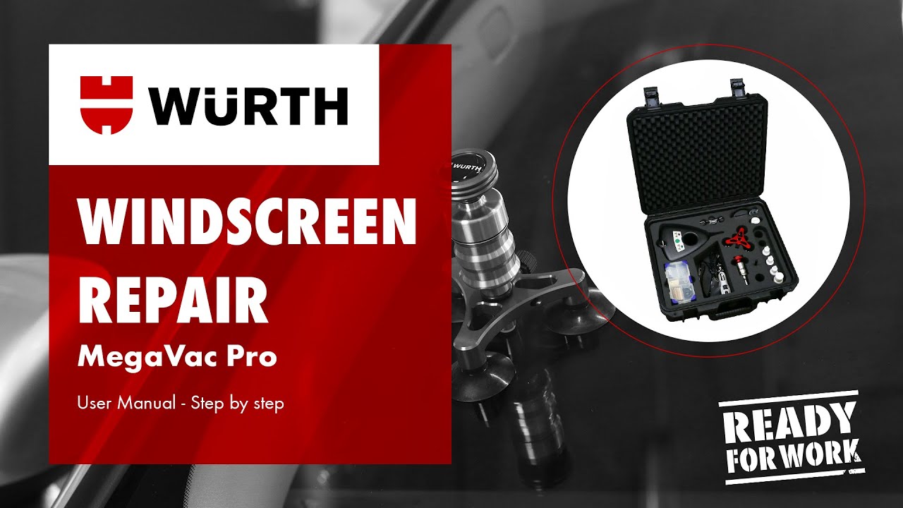 Windscreen repair MegaVac Pro (ENG)