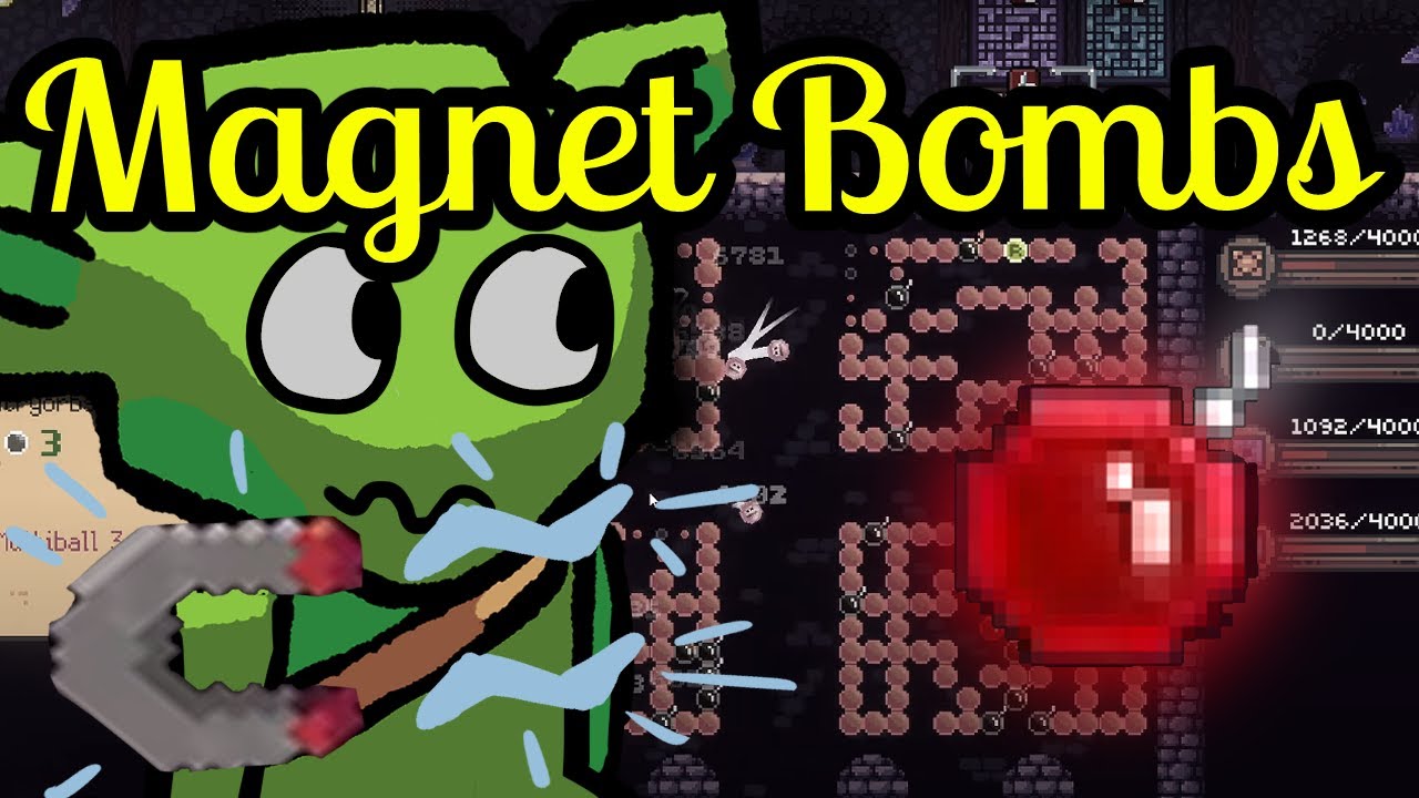 Magnet Bombs Cruciball Lvl.6 | Peglin