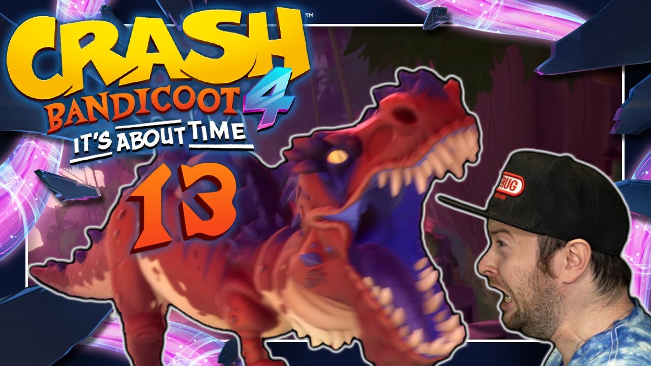 CRASH BANDICOOT 4: IT'S ABOUT TIME 📦 #13: Flucht vor T-Rex Angriff