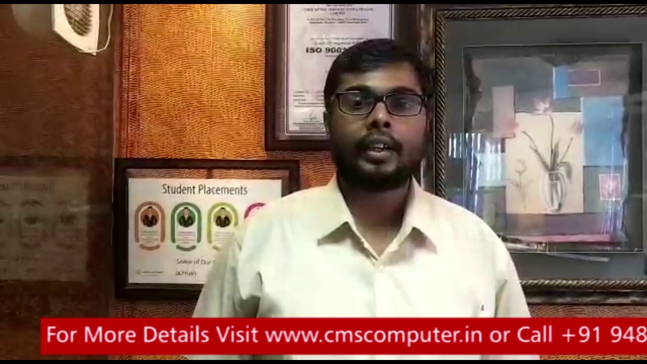 Student Testimonials - 02 | CAD Training Courses by CMS - Cad Training Institute