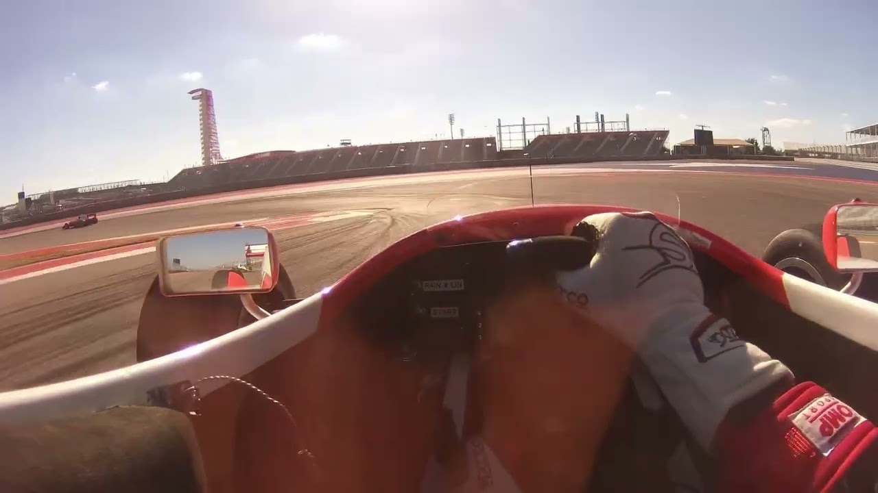 Indy Lights Car at COTA || Race 2 || First Arrive Drive x Byrdman On Track Session! || 11/2/25