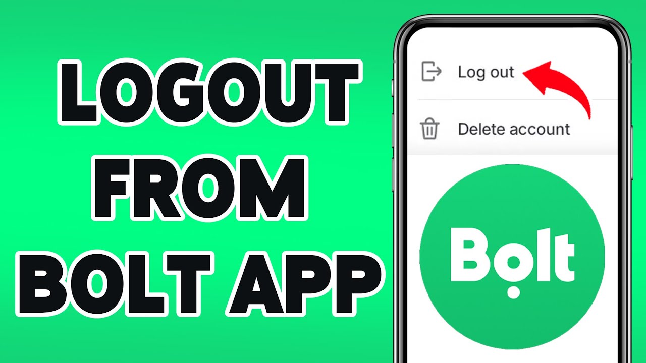 How To Logout From Bolt App 2025 | Sign Out Of Your Bolt Account