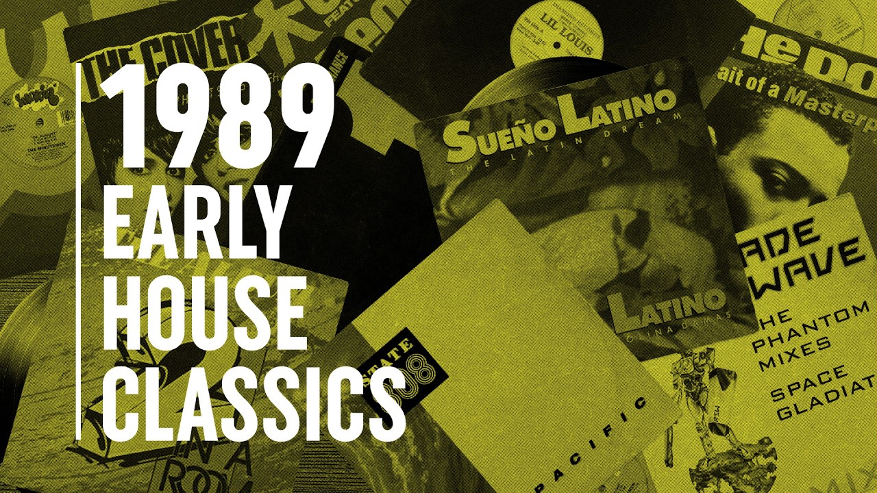 1989 Early House Classics | Vinyl DJ Set | Luca Masini