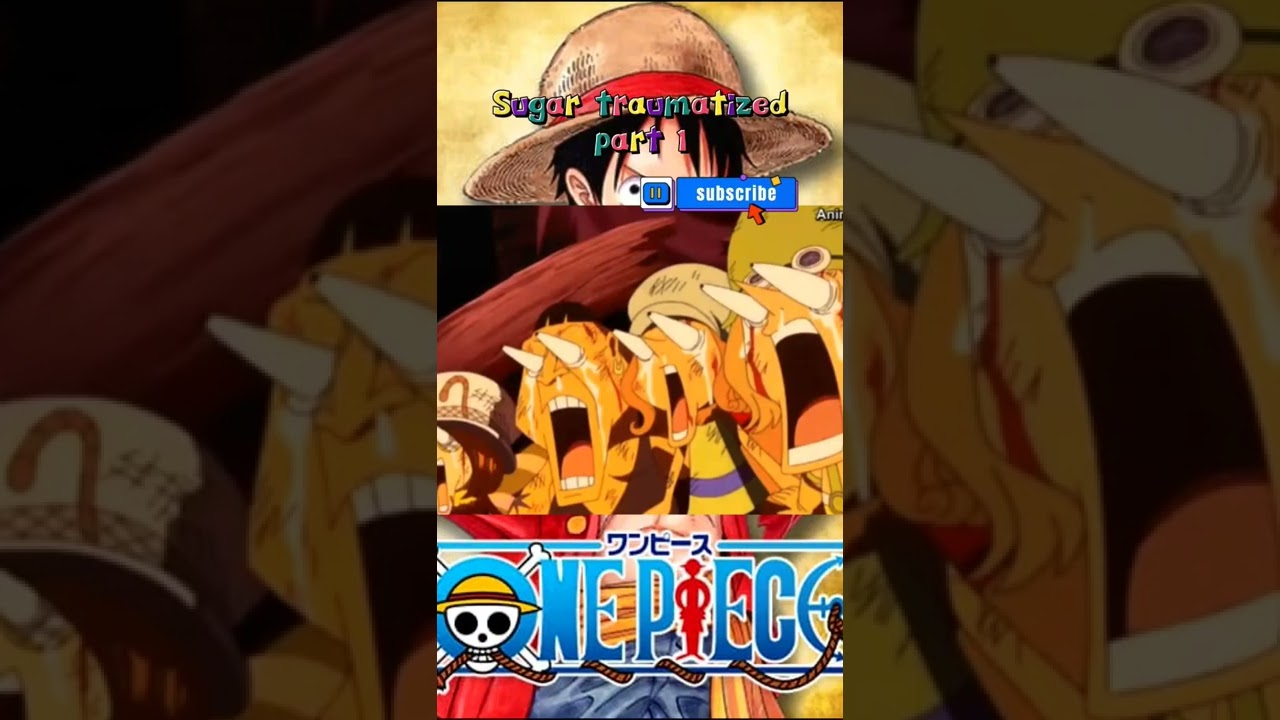 One Piece - Sugar traumatized part 1 #onepiece #usopp #sanji #zoro #chopper #luffy