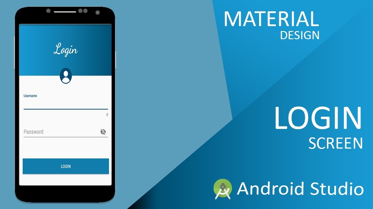 How to Create Beautiful Android Login Form - Material Design in Android Studio