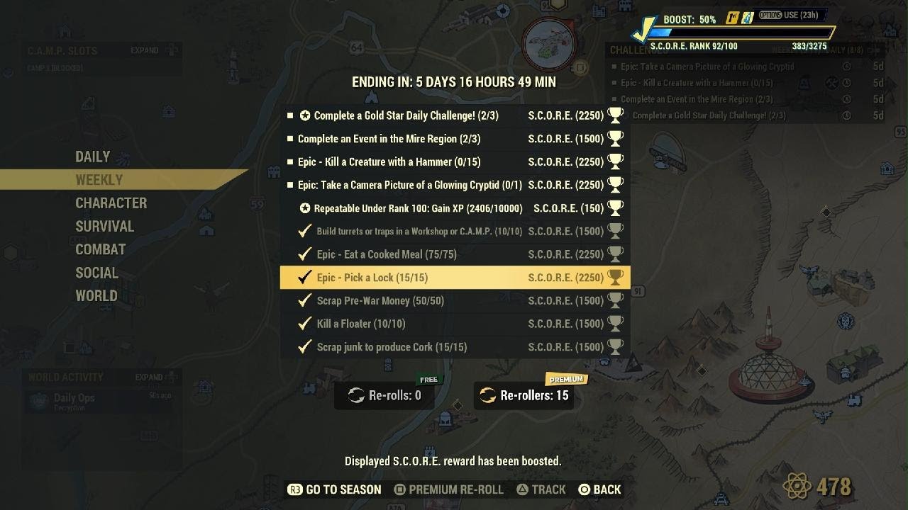 Fallout 76_ scoreboard glitch unlimited ranks free