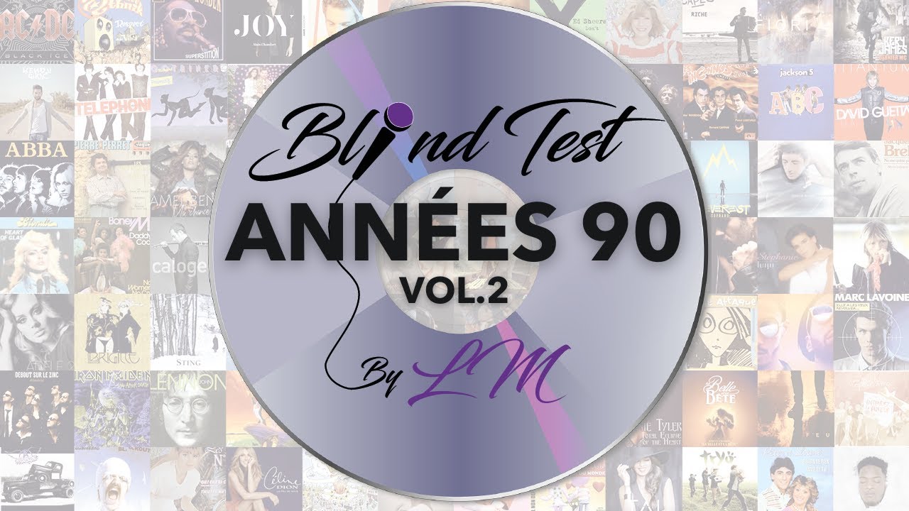 BlindTest spécial 90's vol.2 (60 extraits)