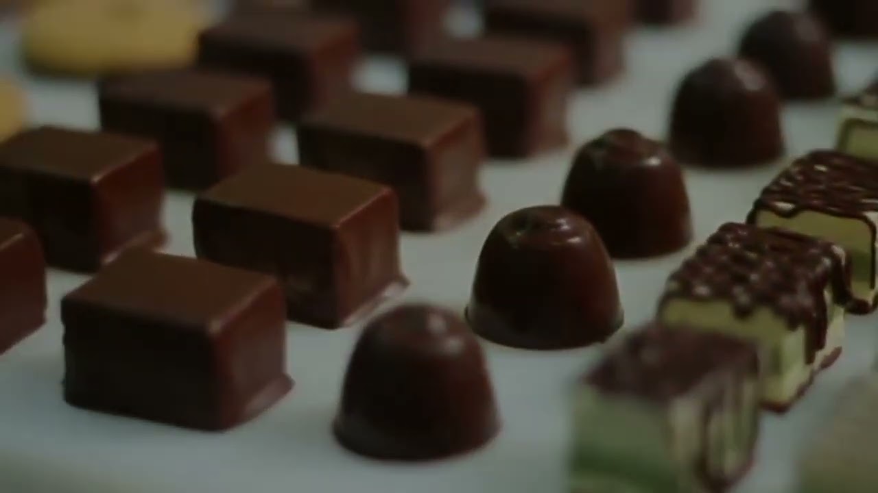 Industrial chocolate production
