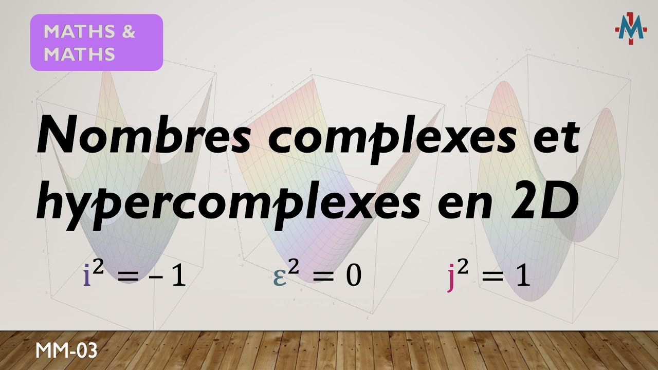 MM-03. Nombres complexes et hypercomplexes en 2D