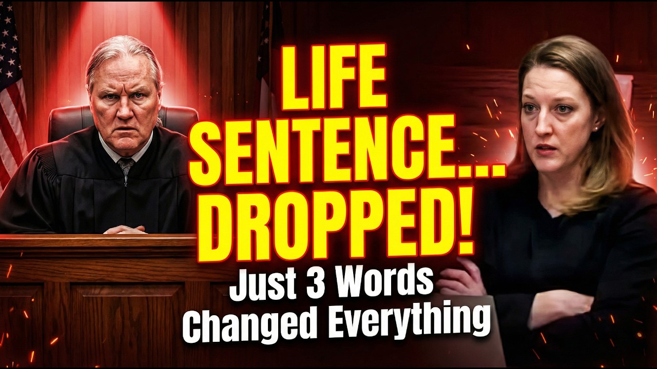 Judge Drops LIFE Sentence Charges After Defendant Says Just 3 Words in Court