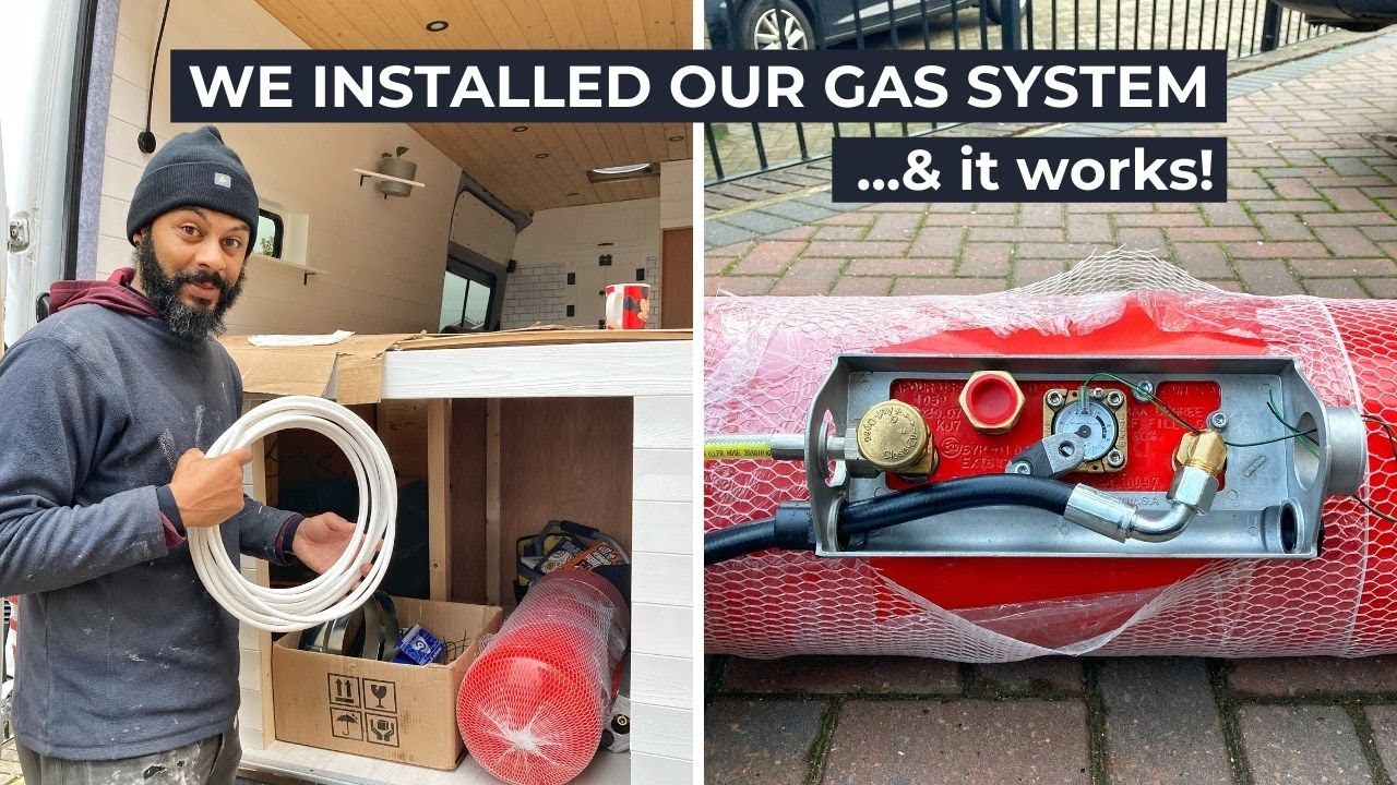 Underslung LPG Tank Installation | DIY Sprinter Van Conversion