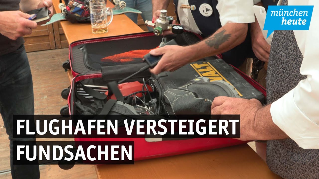 Flughafen versteigert Fundsachen