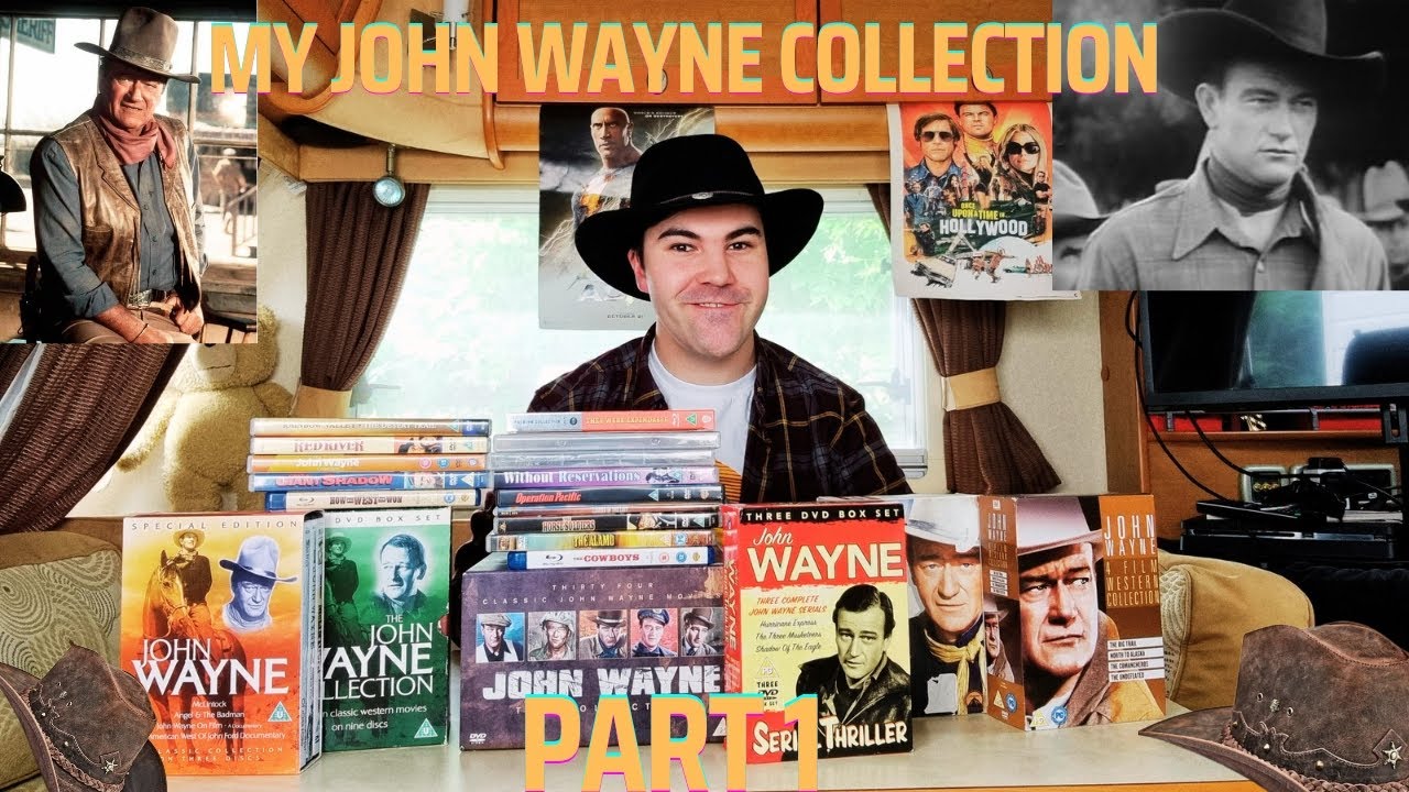 my john wayne collection part 1. #johnwayne