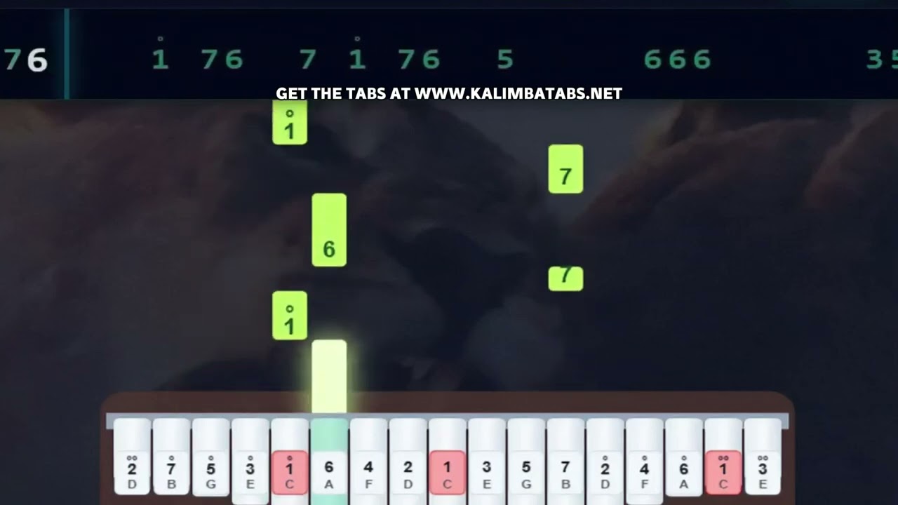 Animals - Maroon 5 Kalimba Tutorial #kalimbacover #maroon5