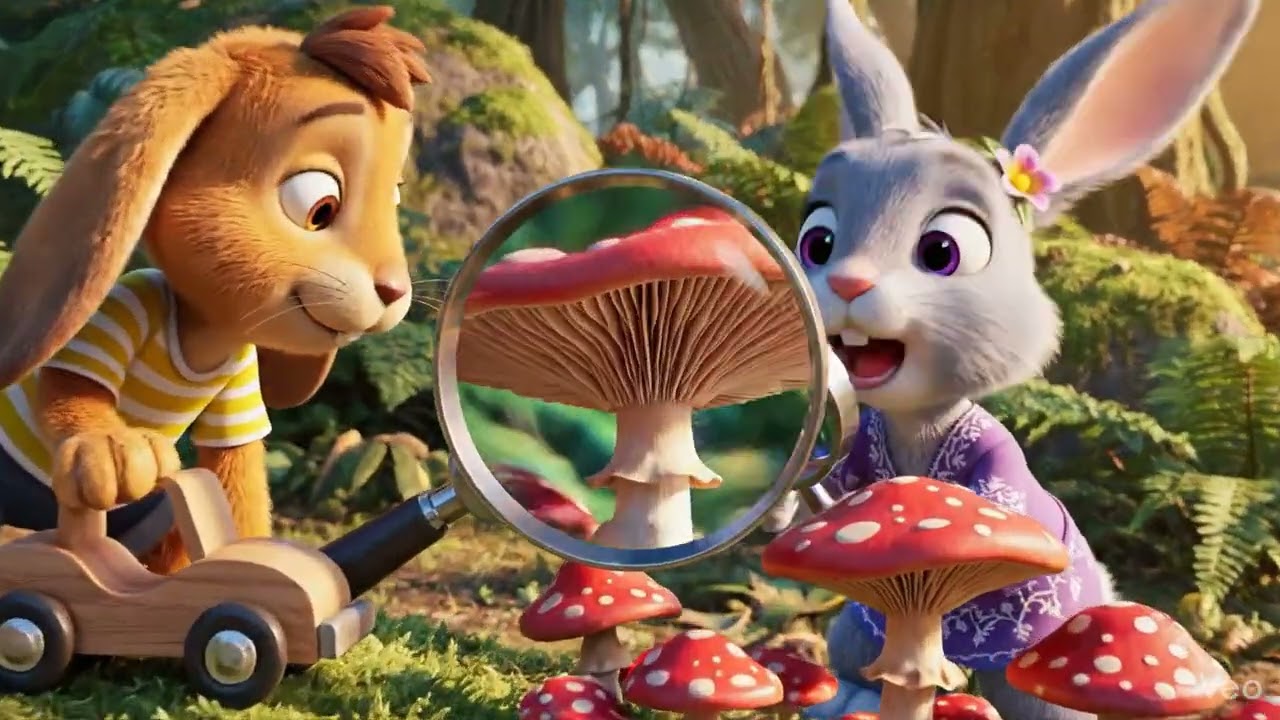 The Library Adventure | Cute Bunny