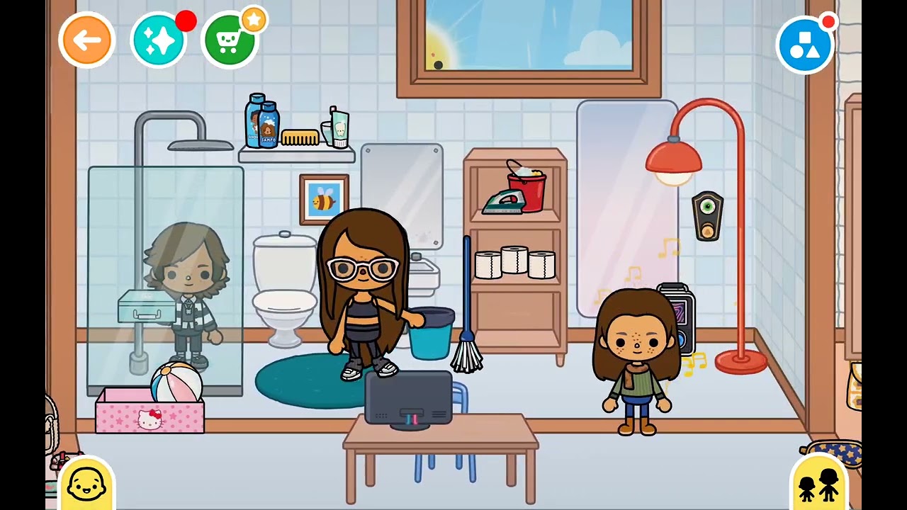 Toca boca nová příběho zlé čeři čát 1,2,3 