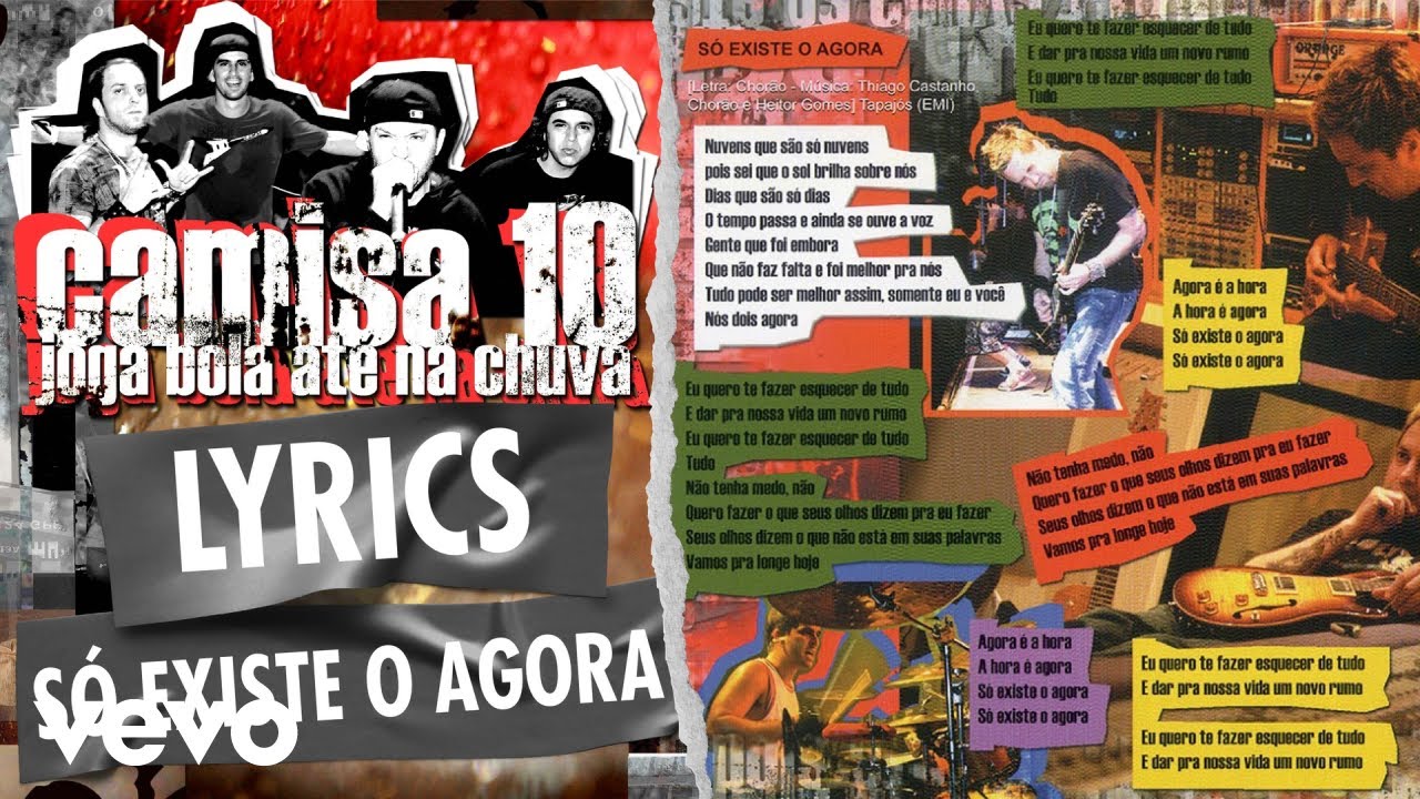 Charlie Brown Jr. - Só Existe o Agora (Lyric Video)