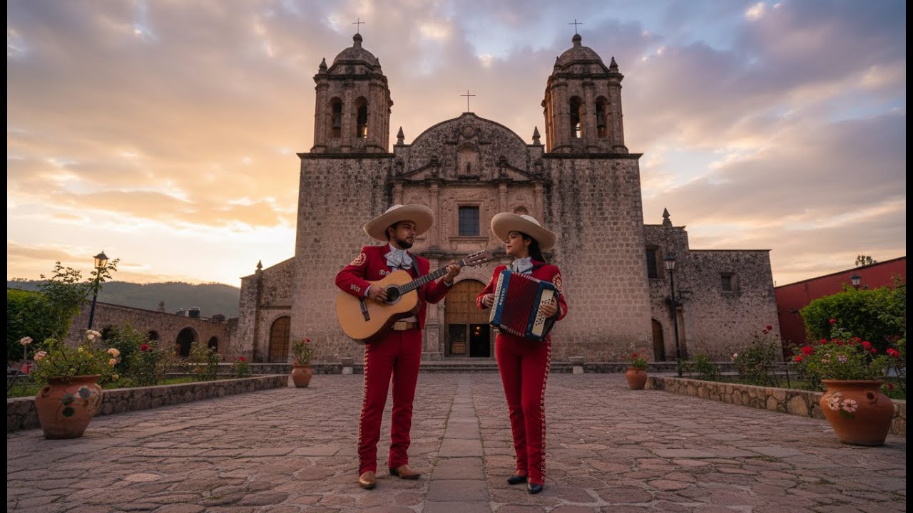 Live Classic Mariachi Soft Latin Love | Guitar & Accordion
