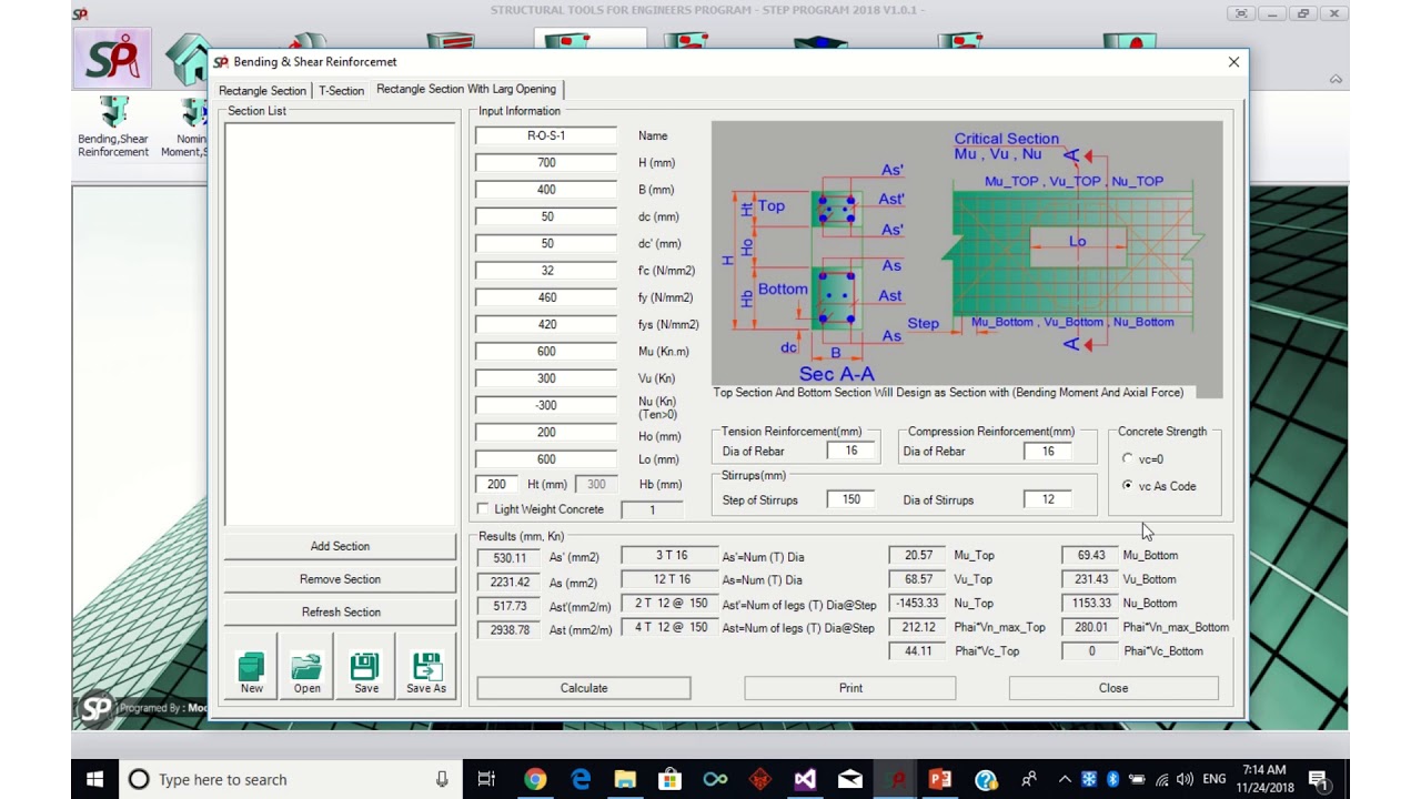 STEP PROGRAM VIDEO22 Large Openings in Beams
