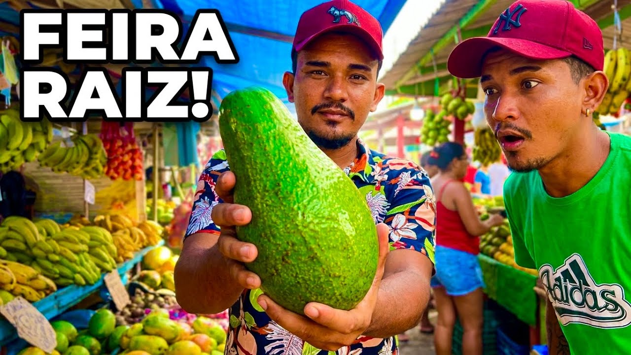 FEIRA LIVRE 8 DE MAIO - A LUTA DOS FEIRANTES para SOBREVIVER na AMAZÔNIA