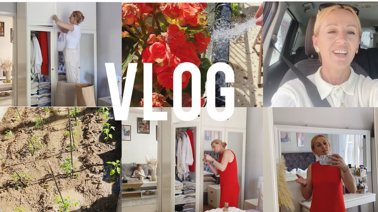 Mbjellim perime bio tek shtepia e re/ Doreza te reja per garderobat/Zara home/ Pazare/ @vlogmeelin
