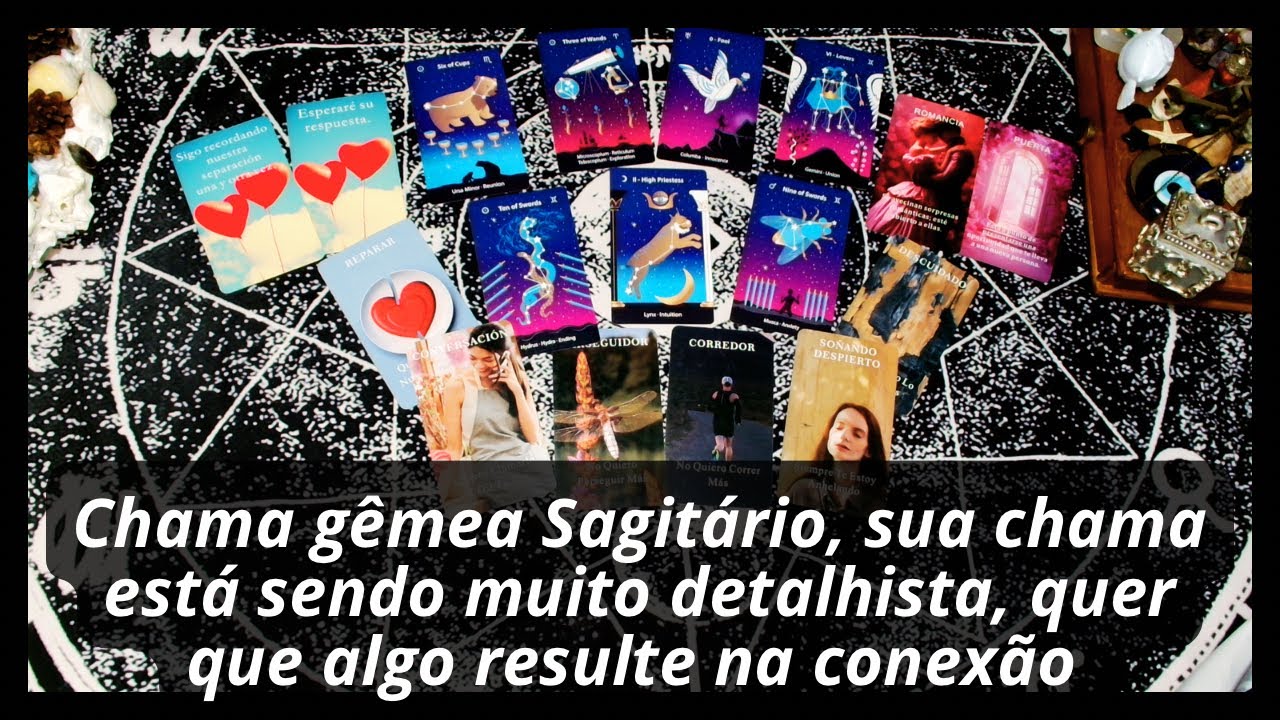 Chama gêmea Sagitário, sua chama está sendo muito detalhista, quer que algo resulte na conexão 