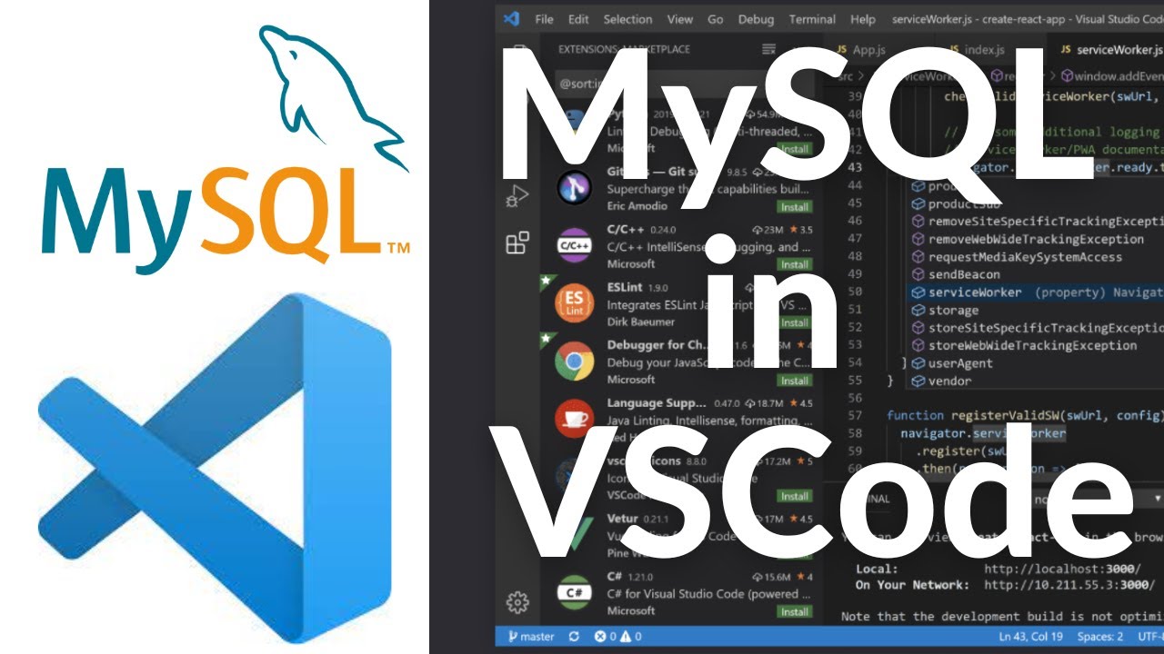 Как подключиться к базе данных MySQL в Visual Studio Code и выполнить SQL-запросы | MySQL в VSCode