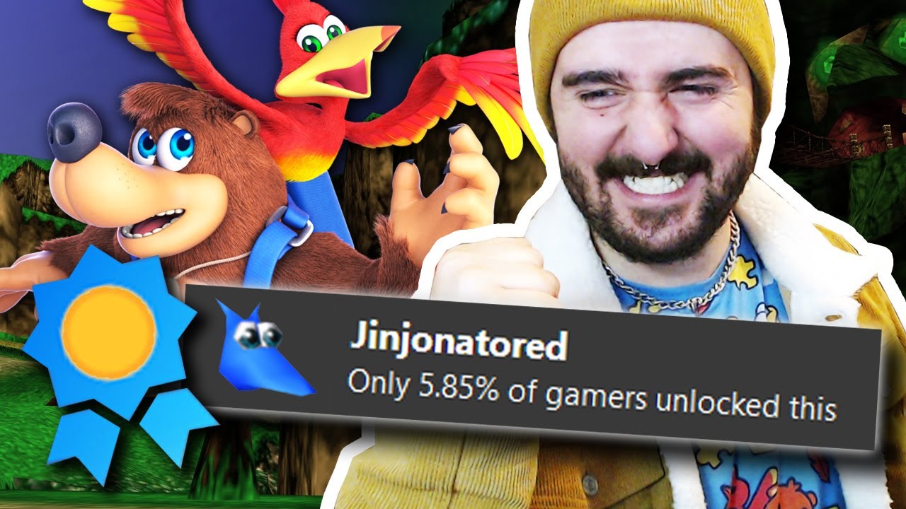 BANJO-KAZOOIE'S ACHIEVEMENTS were NOSTALGIC PERFECTION! - The Achievement Grind