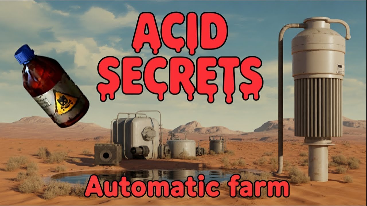 I Built an Acid Farm in Under 5 Minutes!