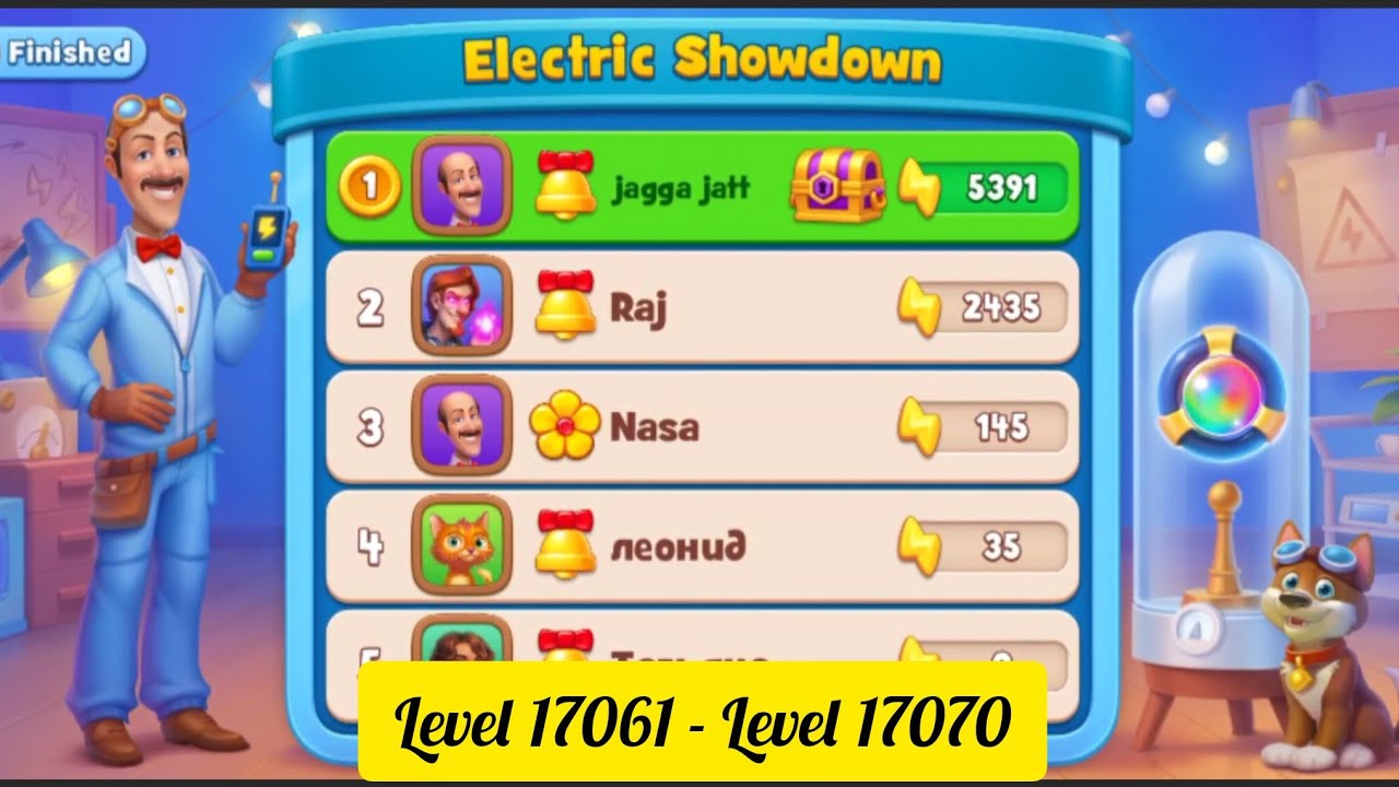 Gardenscapes ( Level 17061 - Level 17070 ) - All Puzzles - Gameplay