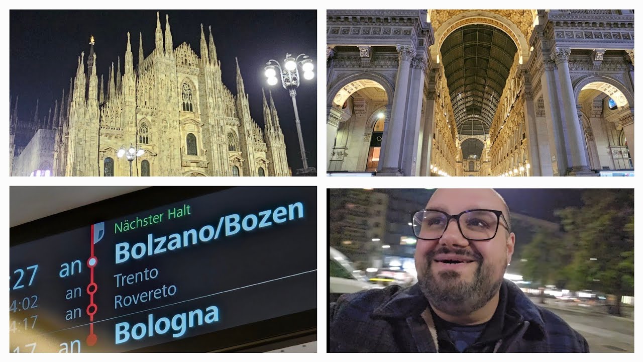 Vlog! Viaggio a Milano Parte1. Torno in Italia dopo 5 anni, guasto al Treno di andata (che disastro)