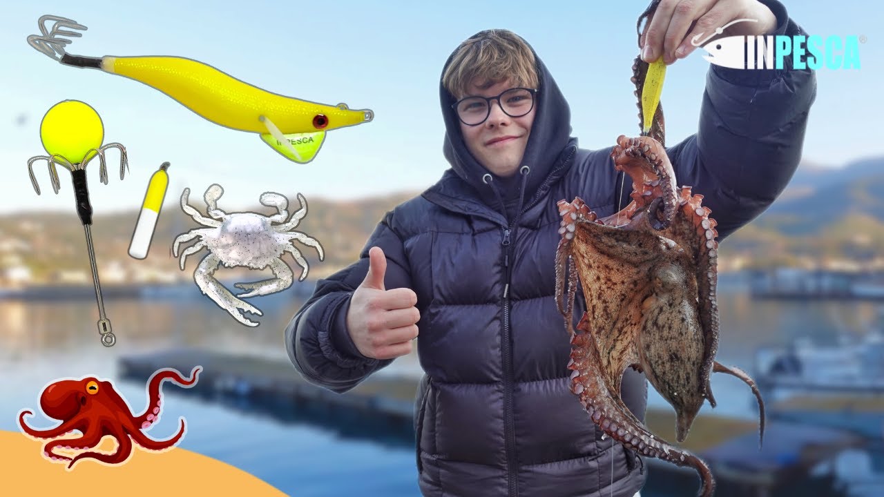 Catture di POLPI con Polpara e Tako Egi Essential: Weekend di pesca a TAKO GAME nel Cilento