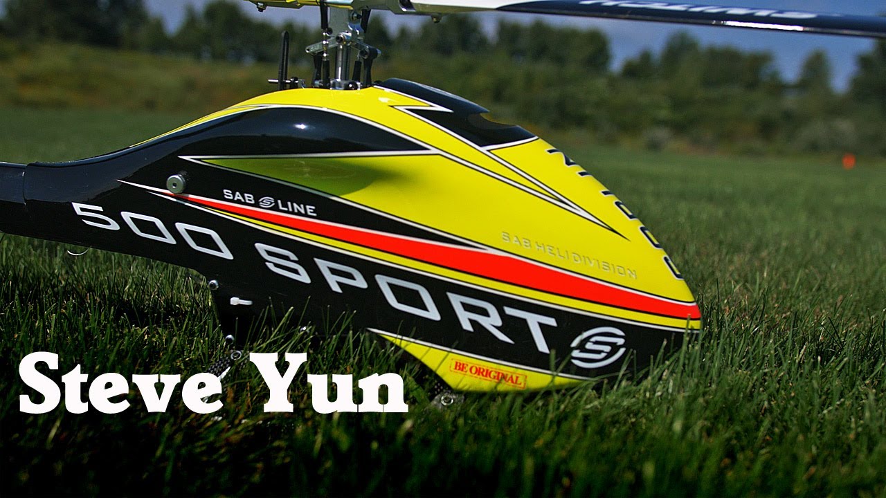 Steve Yun flying Goblin 500 Sport at NEMHJ 2018