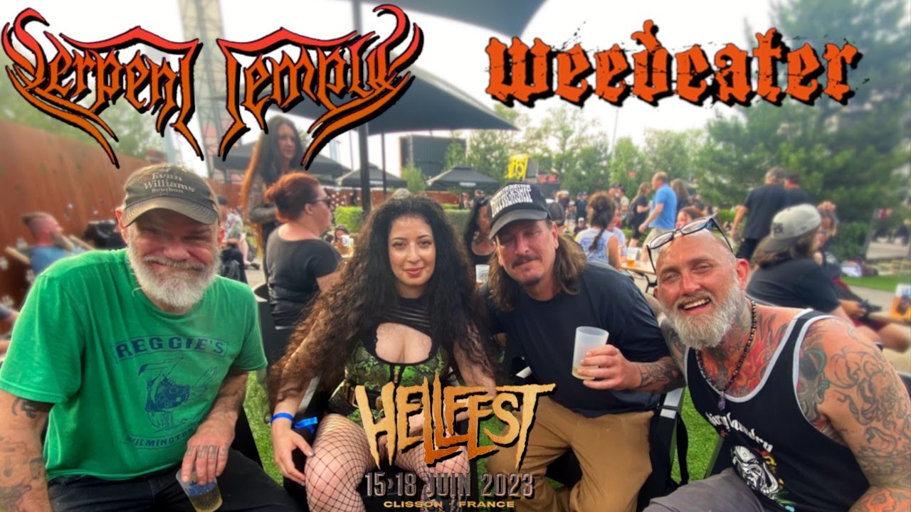 Weedeater Interview + Psycard Reading - Hellfest 2023